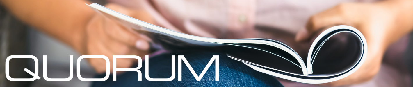 Quorum Magazine Logo